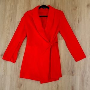 Beautiful blazer dress US XS red  SFW brand